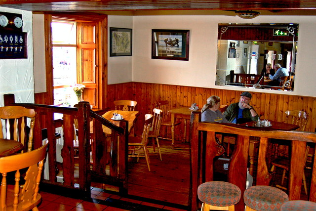 The Burren - Ballyvaghan - R477 - Monk's Seafood Pub & Restaurant - Dining Area
