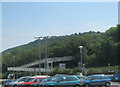 Footbridge over the A4067 at Pontardawe