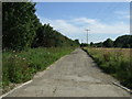 Track to quarry off Heath Lane