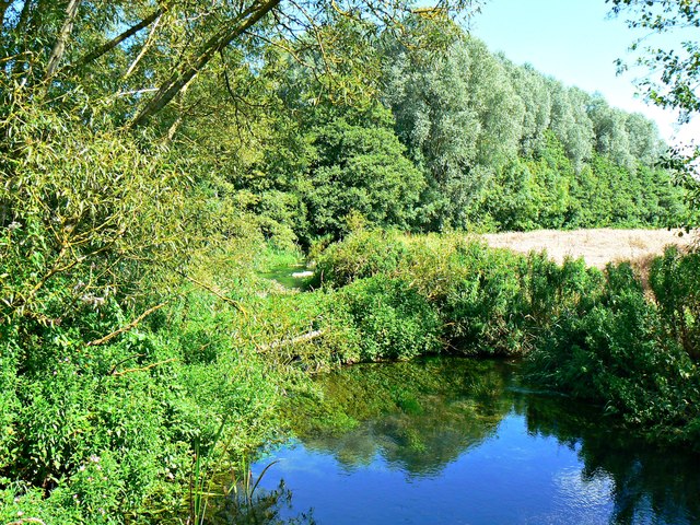 Ampney Brook, Ampney St Peter,... © Brian Robert Marshall :: Geograph ...