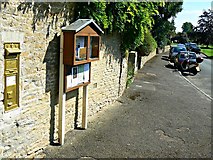 SP0801 : South past the village post box, Ampney St Peter, Gloucestershire by Brian Robert Marshall