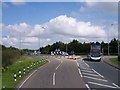 SD4621 : Roundabout on A59 at Carr House by Raymond Knapman