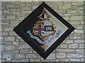 NY8773 : St. Mungo's Church, Simonburn - coat of arms by Mike Quinn