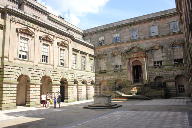 The Courtyard of Lyme Hall, Disley