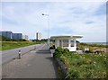 Weston, beach shelter