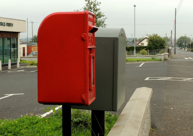 Letter box and drop box, Ballymoney