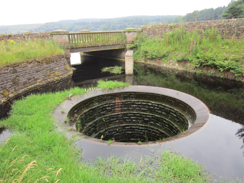 The overflow at Redmires Reservoir © Ian S cc-by-sa/2.0 :: Geograph ...