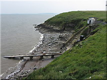 ST2265 : Jetty at East Beach, Flat Holm by Gareth James