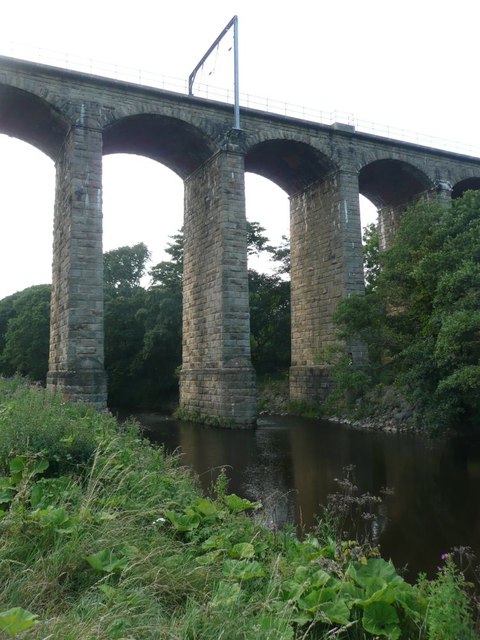 Viaduct over the River Aln