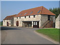 Converted farm buildings at Scopwick Lodge Farm