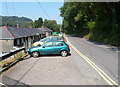 Houses at the NW end of Park View, Abercynon