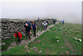 J3527 : The Mourne Wall on Slieve Donard by Rossographer