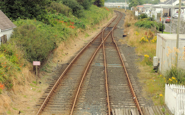 Railway at Castlerock