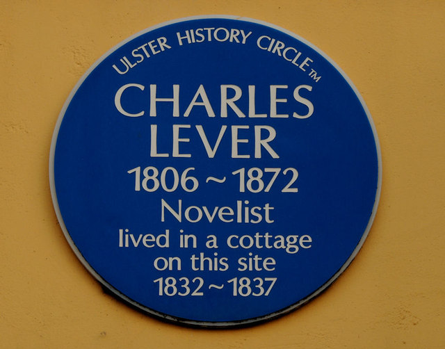 Charles Lever plaque, Portstewart