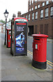 SD7109 : Silverwell Street | Silverwell St / Bradshawgate postbox (ref. BL1 2020 and 202)  by Alan Murray-Rust