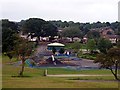SK3591 : Children's adventure playground in Longley Park by Graham Hogg