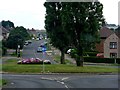 Traffic island on Deerlands Avenue