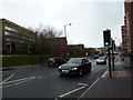 Traffic lights in Broad Street