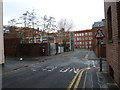 Approaching the junction of Orange Street and Holland Street