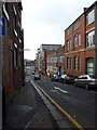 Looking from Trippet Lane into Bailey Street