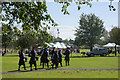 Alyth Pipe Band in Davie Park, Rattray