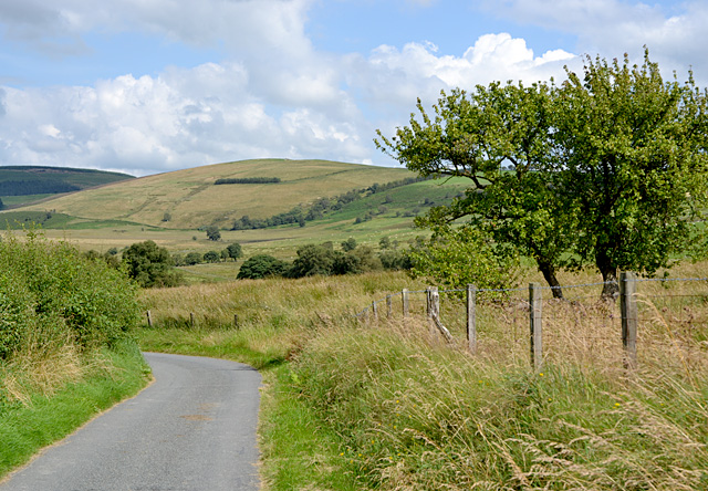 Minor road east of Nantgwyn