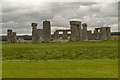 SU1242 : Stonehenge from the East by David Dixon