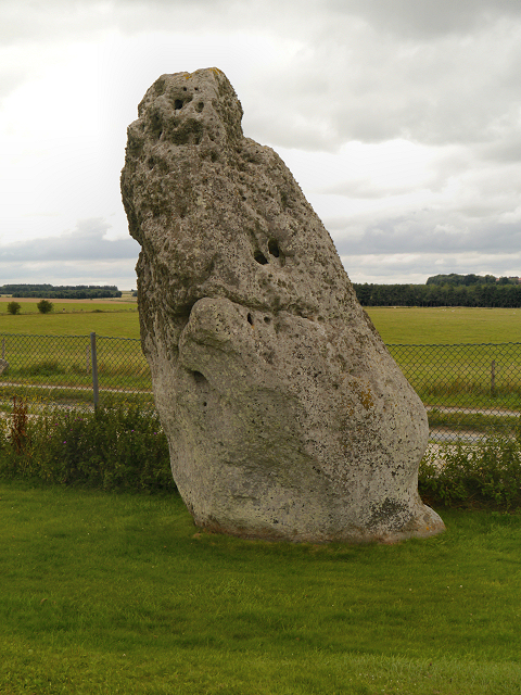 The Heel Stone at Stonehenge