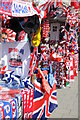 Stall of Olympic memorabilia