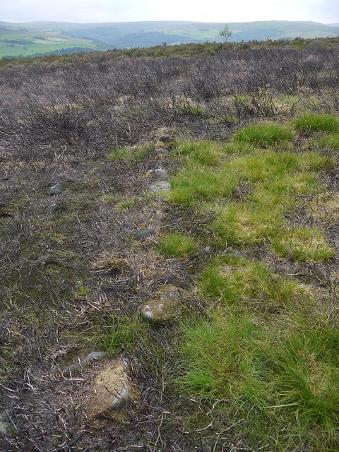 Shallow boundary feature, Midgley Moor