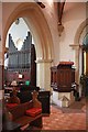 St Mary, Pakenham - Organ & pulpit