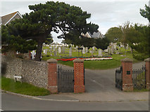 TQ4900 : Seaford Cemetery by David Dixon