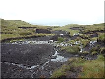 NN4731 : Peat hag east of Sgiath Chrom by Gordon Morrison