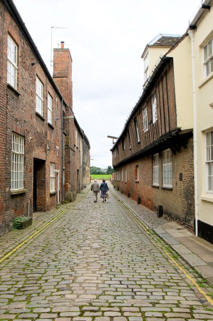 St Margaret's Lane, King's Lynn © Dave Hitchborne :: Geograph Britain ...