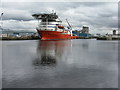 NT2677 : Albert Dock Basin, Port of Leith by M J Richardson