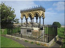 NU1734 : Memorial to Grace Darling, St Aidan's Churchyard by Graham Robson