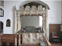 TL9217 : Memorial to Lord Henry Marney,  Layer Marney Church by Derek Voller