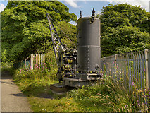 SD7606 : Mount Sion Steam Crane by David Dixon