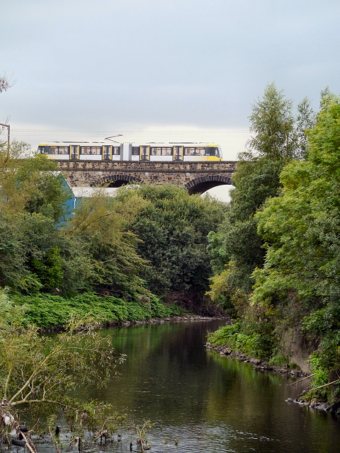 River Irwell, Radcliffe Viaduct