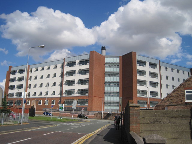 The new modern Whiston Hospital