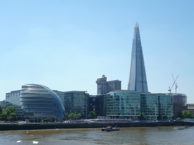 Futuristic South Bank from Tower Bridge © Robin Sones :: Geograph ...