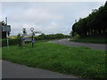 Road junction, Winterborne Stickland