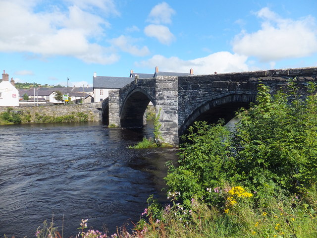 Pont Fawr Llanrwst © Richard Hoare :: Geograph Britain and Ireland