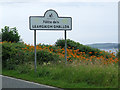 Gaelic road sign