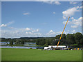 SE7170 : Erecting the stage for an outdoor event by Pauline E