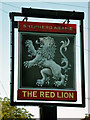 Red Lion inn sign