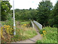 Footbridge over the Afon Lwyd, Chapel Lane, Cwmbran