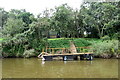 Private mooring on the Severn