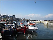 NU2232 : Fishing Boats in Seahouses Harbour by Graham Robson