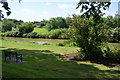 Parkland by the former town moat, Sandwich